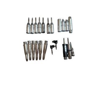 Mix Of XLR and 1/4 inch jacks And Connectors
